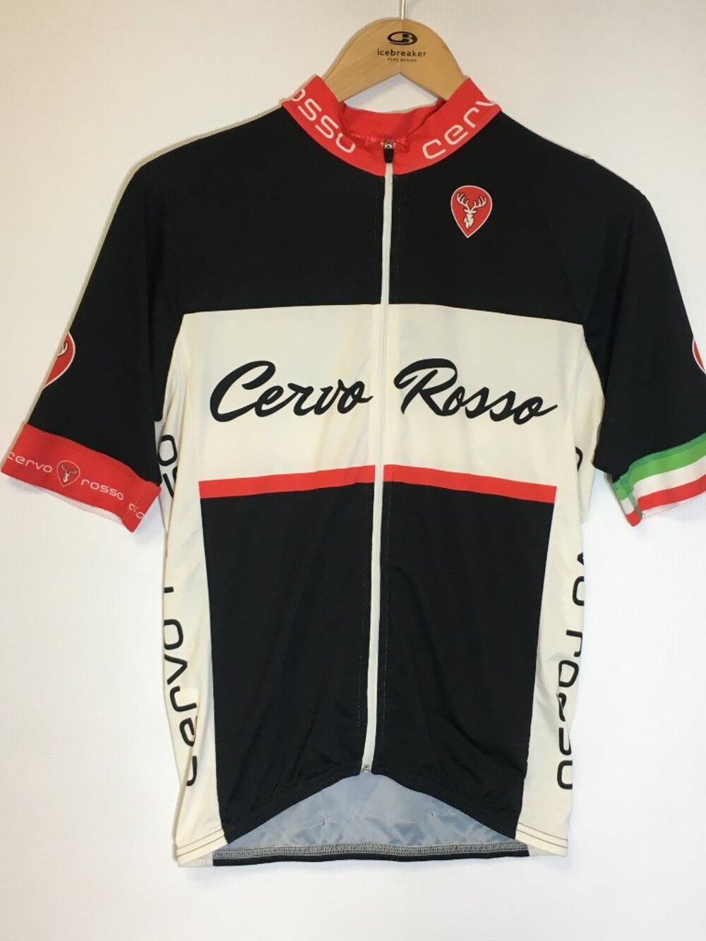 Cervo Rosso Women's Full-Zip Cycling Jersey- Medium/3 - Pre-Owned - F8WH4V